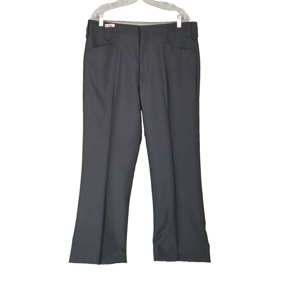 Circle S Western Wear Dallas Texas Dress pants mens 36 x 30 Gray Bootcut - Picture 1 of 12